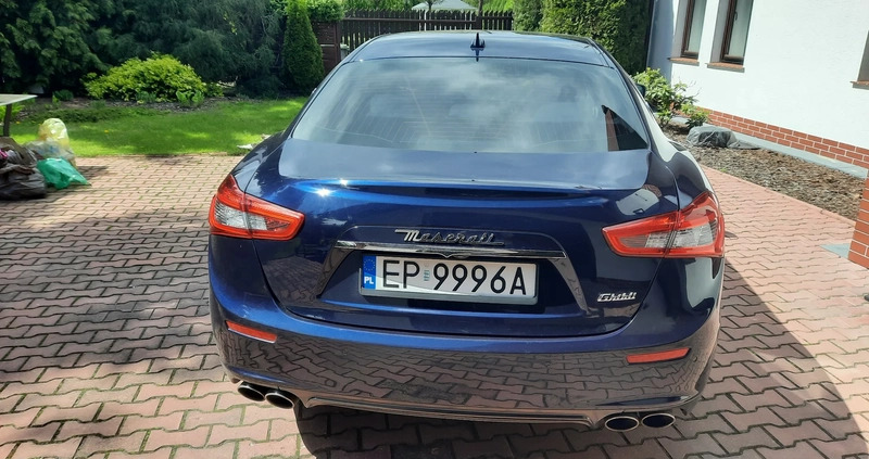 Maserati Ghibli cena 112000 przebieg: 153200, rok produkcji 2014 z Sulechów małe 29